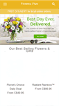 Mobile Screenshot of flowersplus.com
